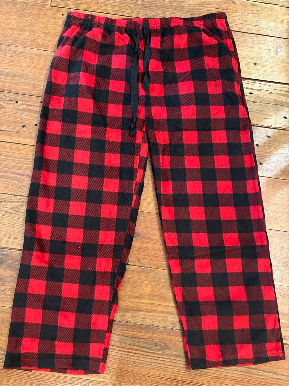 Red & Black Buffalo Plaid Pajama Pants